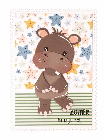 Creative Craftlab Friendz Clear Stamps Zomer (CCL-FR-STAMP470)