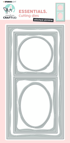 Creative Craftlab Essentials Dies Slimline Stitched (CCL-ES-CD544)