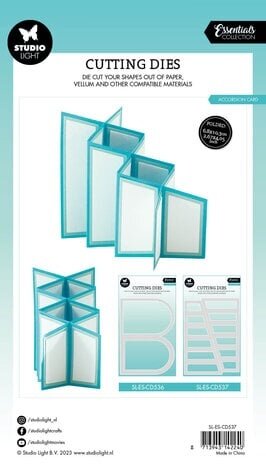 Studio Light Essentials Snijmal Accordion Card (SL-ES-CD537) Studio Light Essentials Snijmal Accordion Card (SL-ES-CD537)