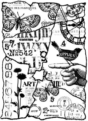 Woodware Joined Fragments Clear Stamps (FRS992) Woodware Joined Fragments Clear Stamps (FRS992)