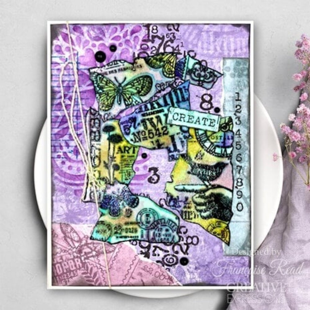 Woodware Joined Fragments Clear Stamps (FRS992) Woodware Joined Fragments Clear Stamps (FRS992)