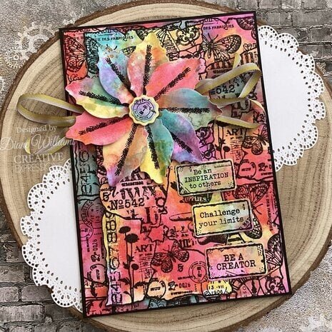 Woodware Distressed Labels Clear Stamps (FRS997)