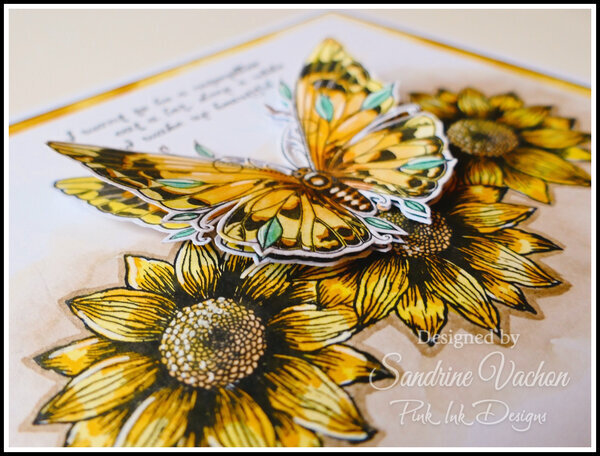 Pink Ink Designs Wings Series Winging It A5 Clear Stamps (PI222)