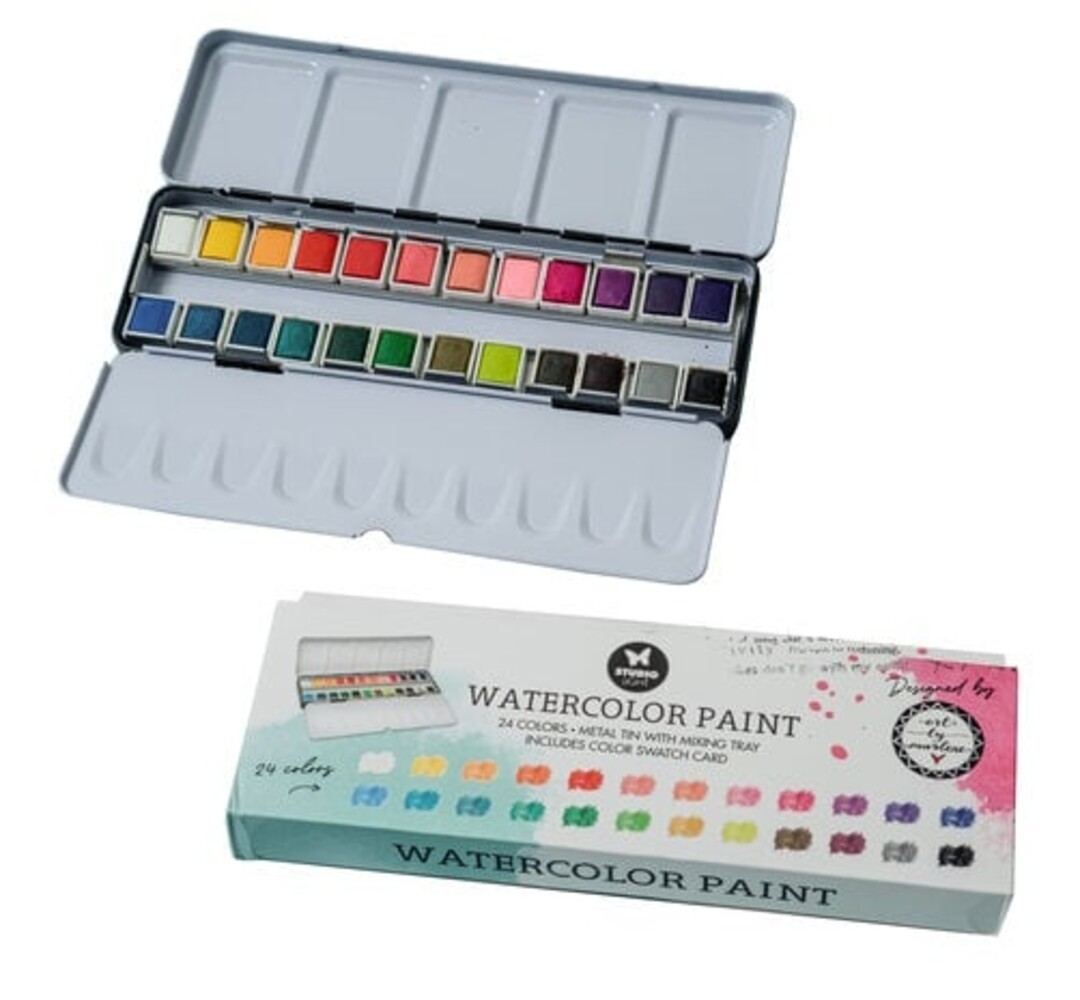 Studio Light Essentials Watercolor Paint Tin (SL-ES-WC02)
