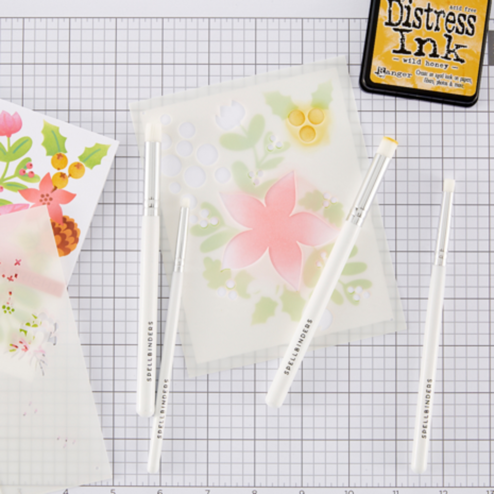 Spellbinders Mini Blending Brush Set (3pcs) (T-045)