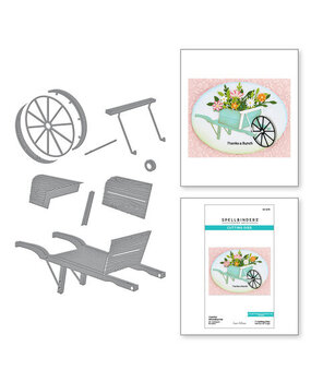 Spellbinders Country Road Country Wheelbarrow Dies (S4-1279) Spellbinders Country Road Country Wheelbarrow Dies (S4-1279)