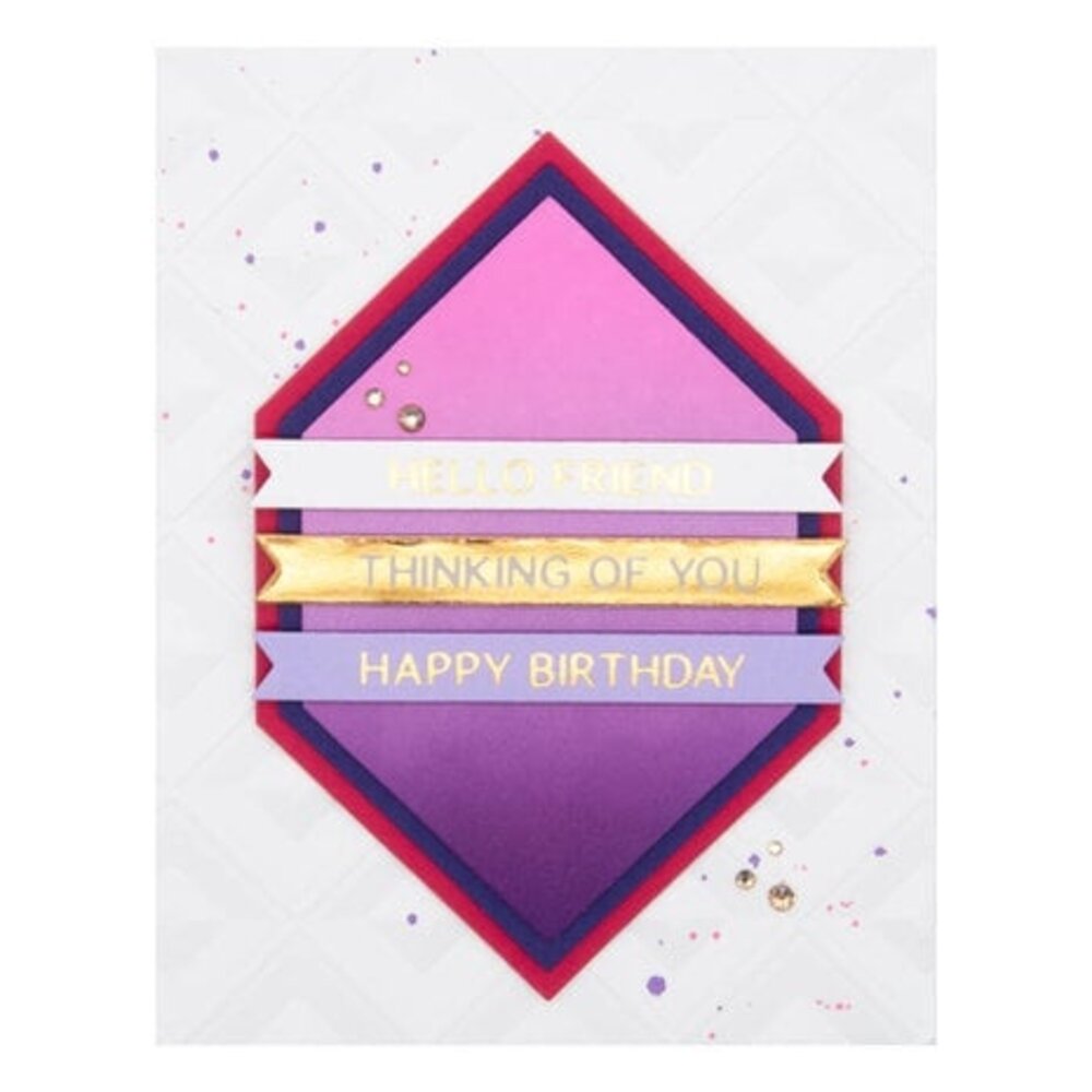 Spellbinders Hexi-Gems Essential Hexi-Gems Dies (S5-588)