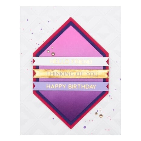 Spellbinders Hexi-Gems Essential Hexi-Gems Dies (S5-588)