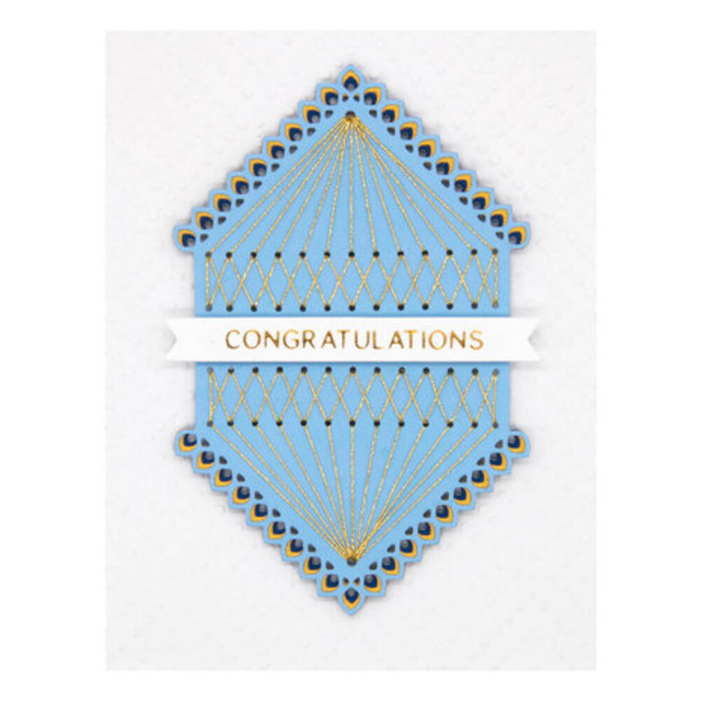 Spellbinders Hexi-Gems Stitched Kaleidoscope Dies (S4-1290) Spellbinders Hexi-Gems Stitched Kaleidoscope Dies (S4-1290)