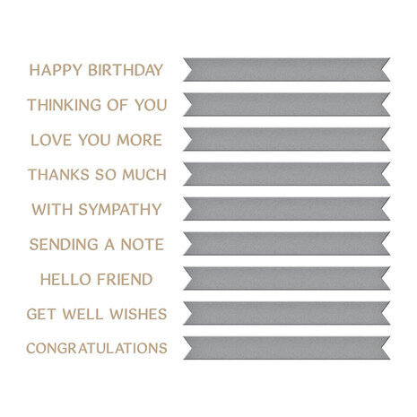 Spellbinders Hexi-Gems Hexi-Gem Sentiments Glimmer Hot Foil Plate & Die Set (GLP-406) Spellbinders Hexi-Gems Hexi-Gem Sentiments Glimmer Hot Foil Plate & Die Set (GLP-406)