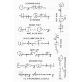 My Favorite Things Everything Wonderful Clear Stamps (CS-794)