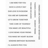 My Favorite Things Blooming with Love Clear Stamps (CS-795)