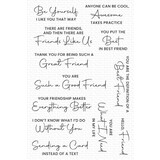 My Favorite Things Friends Like Us Clear Stamps (CS-796)