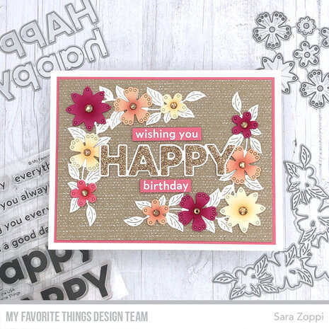 My Favorite Things Happy Everything Clear Stamps (CS-797) My Favorite Things Happy Everything Clear Stamps (CS-797)