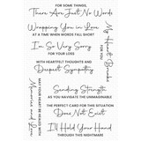My Favorite Things So Very Sorry for Your Loss Clear Stamps (CS-798)
