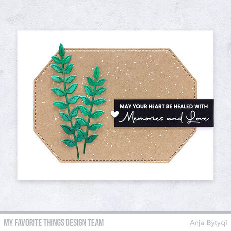 My Favorite Things So Very Sorry for Your Loss Clear Stamps (CS-798)