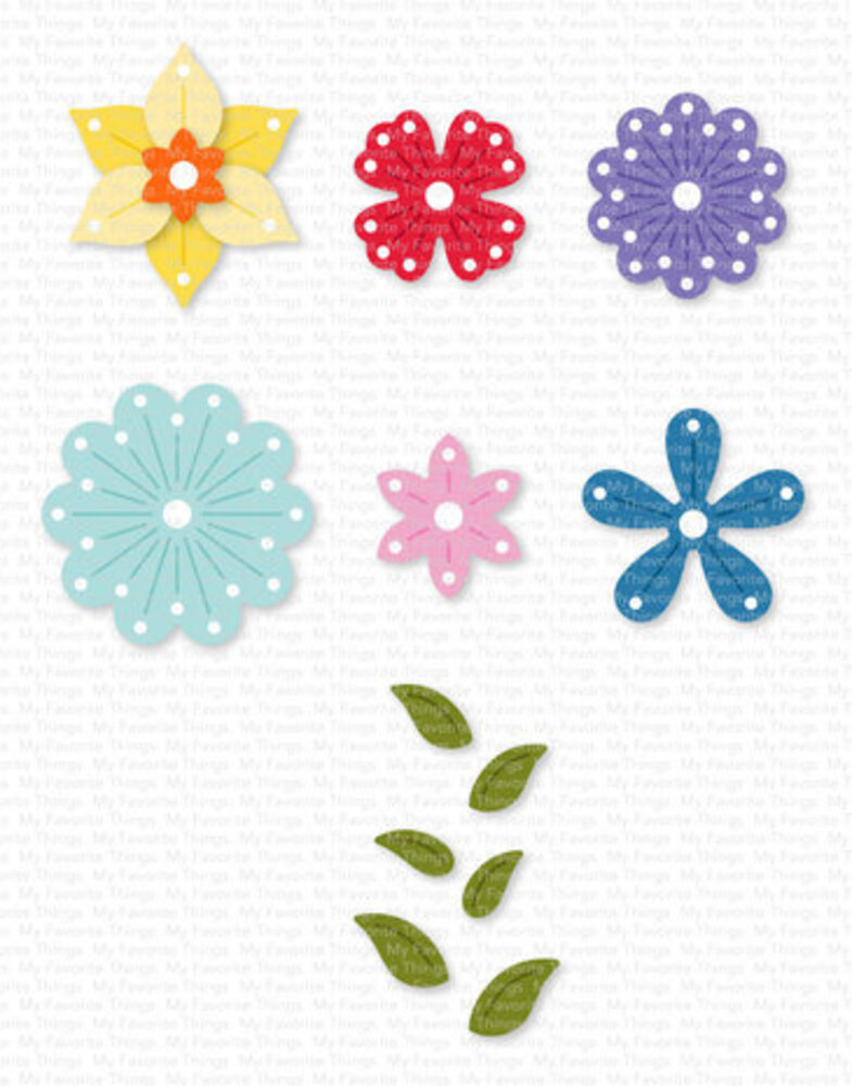 My Favorite Things Die-namics Floral Adornments (MFT-2545) My Favorite Things Die-namics Floral Adornments (MFT-2545)