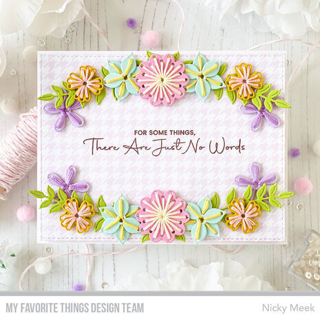 My Favorite Things Die-namics Floral Adornments (MFT-2545) My Favorite Things Die-namics Floral Adornments (MFT-2545)
