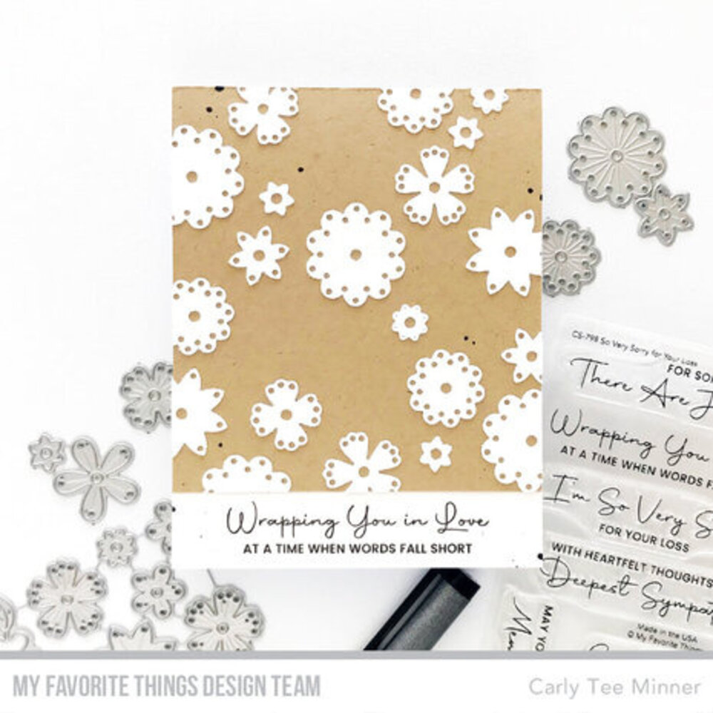 My Favorite Things Die-namics Floral Adornments (MFT-2545) My Favorite Things Die-namics Floral Adornments (MFT-2545)