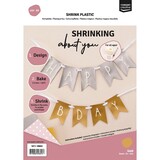 Vaessen Creative Krimpfolie A5 Zilver (1611-109A5)*