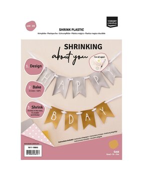 Vaessen Creative Krimpfolie A5 Zilver (1611-109A5)* Vaessen Creative Krimpfolie A5 Zilver (1611-109A5)*