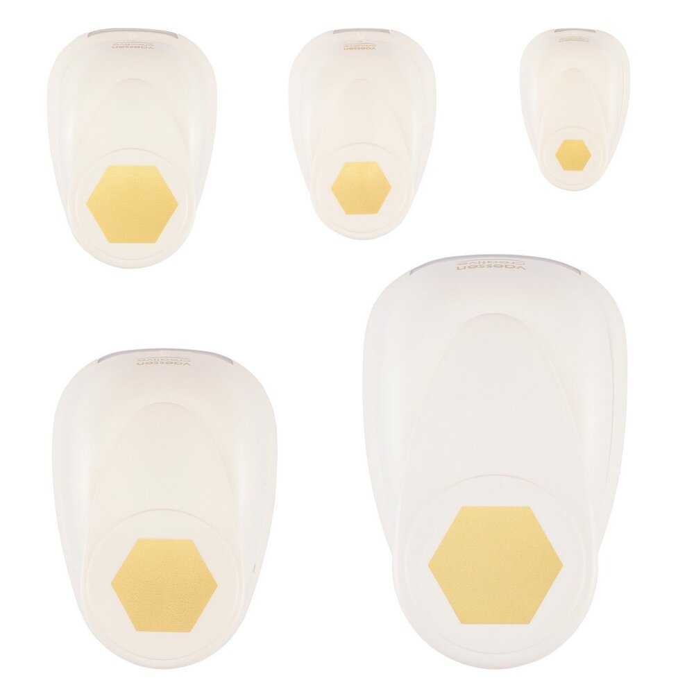 Vaessen Creative Figuurpons Set Zeshoeken (5pcs) (2137-112) Vaessen Creative Figuurpons Set Zeshoeken (5pcs) (2137-112)