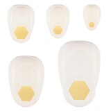 Vaessen Creative Figuurpons Set Zeshoeken (5pcs) (2137-112)