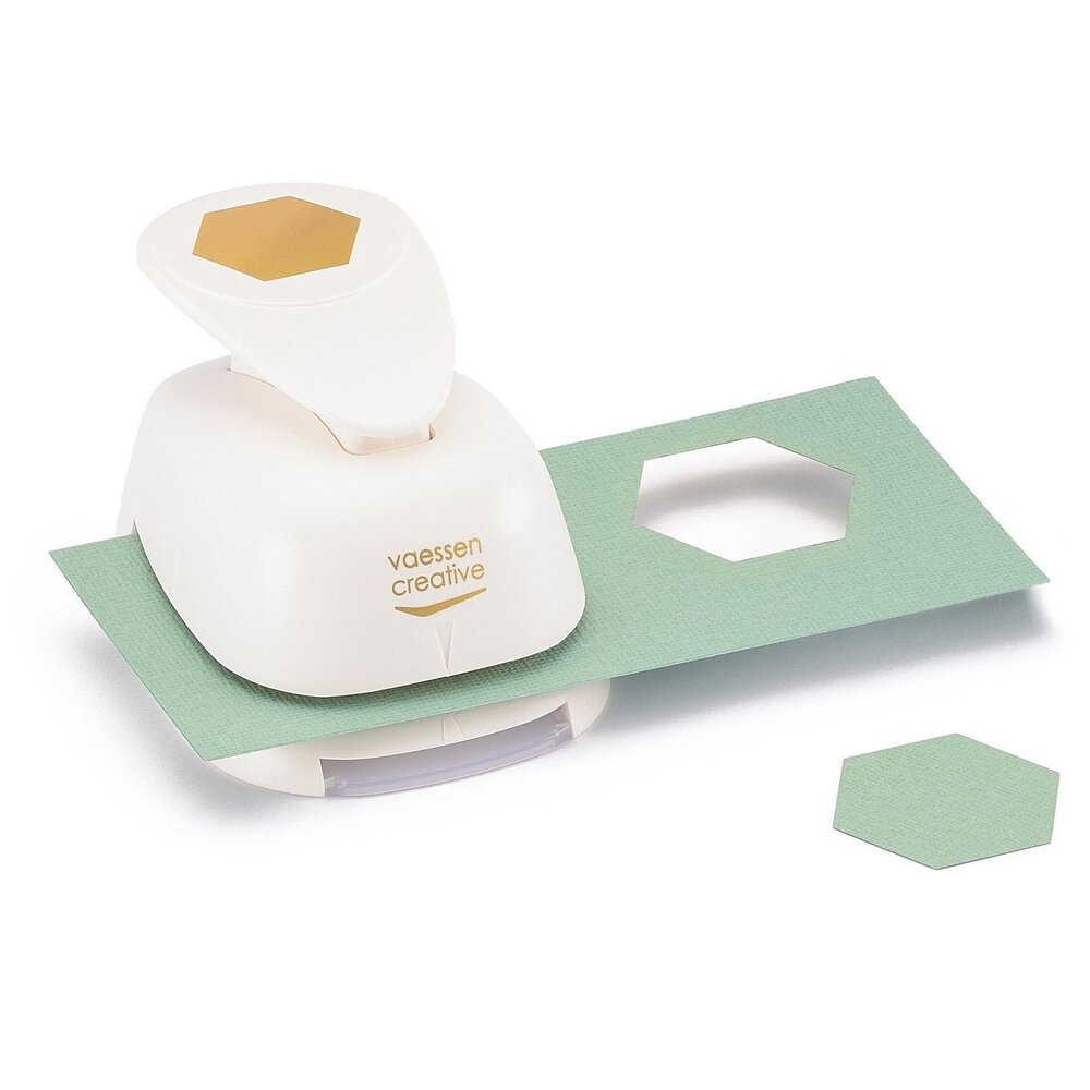 Vaessen Creative Figuurpons Set Zeshoeken (5pcs) (2137-112) Vaessen Creative Figuurpons Set Zeshoeken (5pcs) (2137-112)
