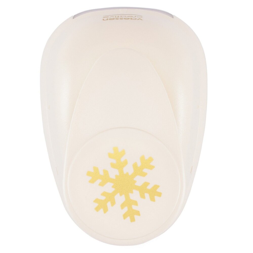 Vaessen Creative Figuurpons Maxi Sneeuwvlok (21440-077)