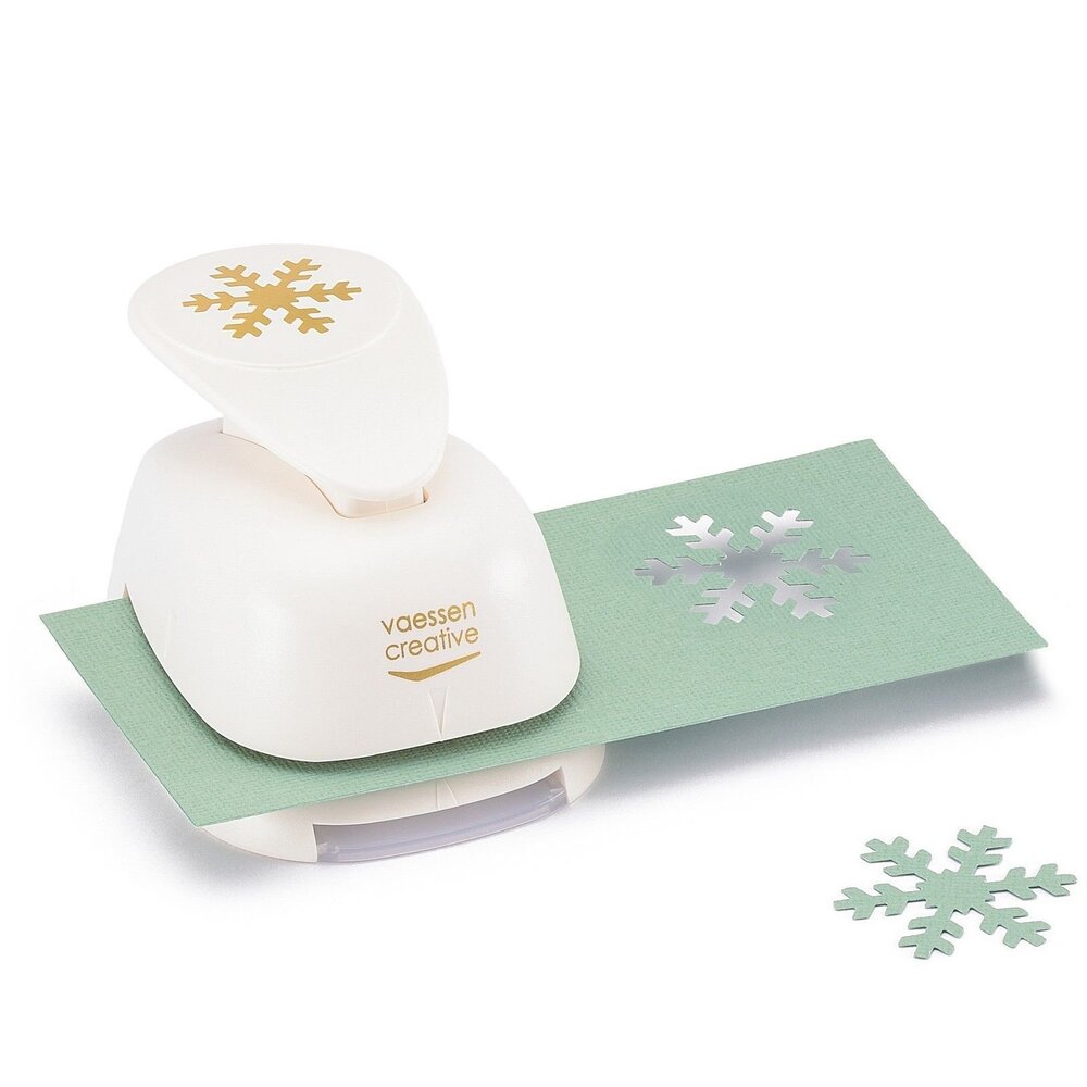 Vaessen Creative Figuurpons Maxi Sneeuwvlok (21440-077)