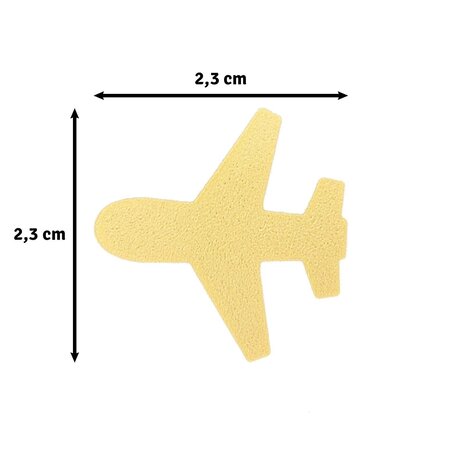 Vaessen Creative Figuurpons Medium Vliegtuig (21435-089) Vaessen Creative Figuurpons Medium Vliegtuig (21435-089)