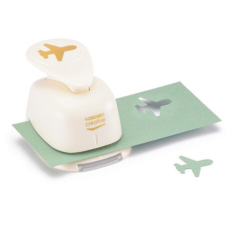 Vaessen Creative Figuurpons Medium Vliegtuig (21435-089) Vaessen Creative Figuurpons Medium Vliegtuig (21435-089)