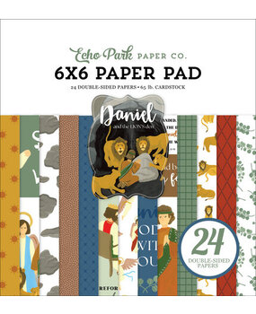 Echo Park Bible Stories: Daniel And The Lion's Den 6x6 Inch Paper Pad (BSD315023) Echo Park Bible Stories: Daniel And The Lion's Den 6x6 Inch Paper Pad (BSD315023)