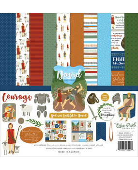 Echo Park Bible Stories: David And Goliath 12x12 Inch Collection Kit (BSG315016)