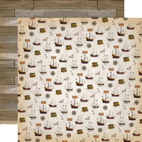 Carta Bella Pirates 12x12 Inch Collection Kit (CBPT318016) Carta Bella Pirates 12x12 Inch Collection Kit (CBPT318016)