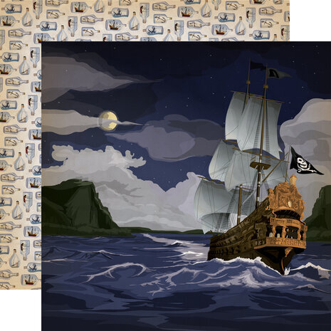 Carta Bella Pirates 12x12 Inch Collection Kit (CBPT318016) Carta Bella Pirates 12x12 Inch Collection Kit (CBPT318016)