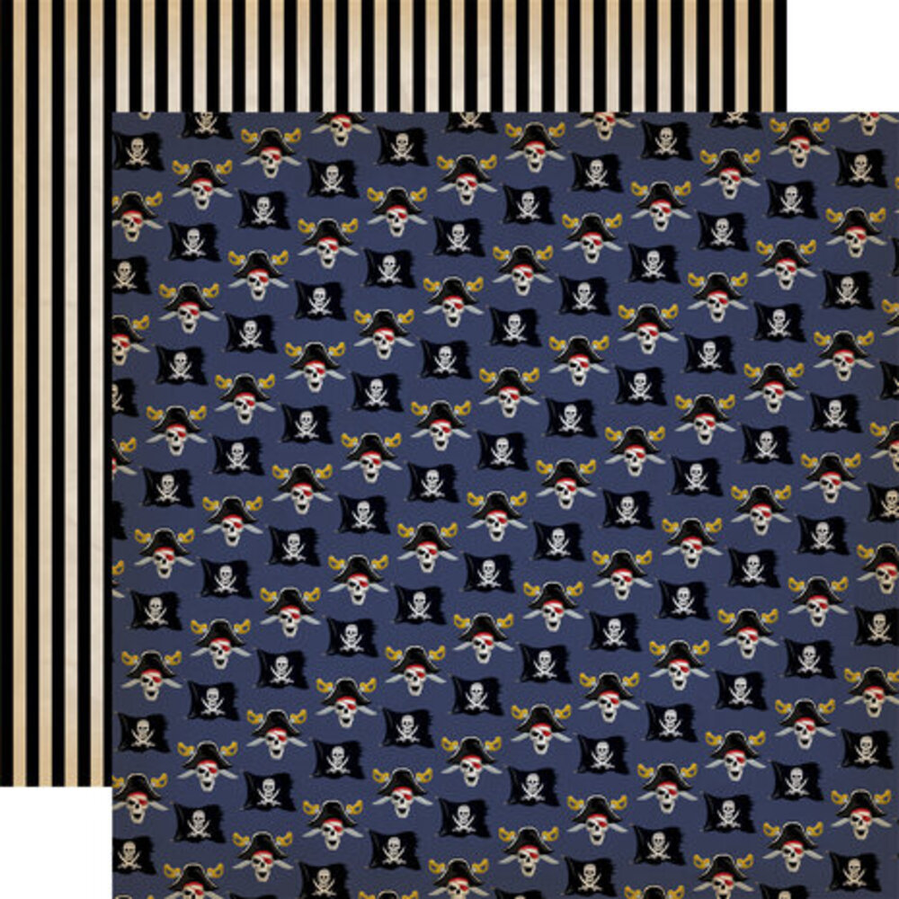 Carta Bella Pirates 6x6 Inch Paper Pad (CBPT318023) Carta Bella Pirates 6x6 Inch Paper Pad (CBPT318023)