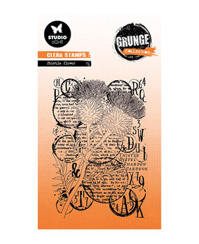 Studio Light Grunge Clear Stamps Thistle (SL-GR-STAMP450)* Studio Light Grunge Clear Stamps Thistle (SL-GR-STAMP450)*