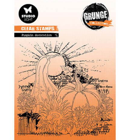 Studio Light Grunge Clear Stamps Pumpkins (SL-GR-STAMP454) Studio Light Grunge Clear Stamps Pumpkins (SL-GR-STAMP454)