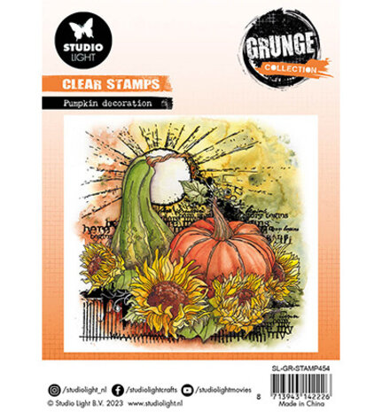 Studio Light Grunge Clear Stamps Pumpkins (SL-GR-STAMP454) Studio Light Grunge Clear Stamps Pumpkins (SL-GR-STAMP454)