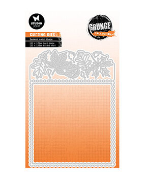 Studio Light Grunge Snijmal Leaves Card (SL-GR-CD532)