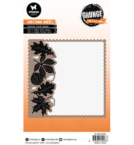 Studio Light Grunge Snijmal Leaves Card (SL-GR-CD532) Studio Light Grunge Snijmal Leaves Card (SL-GR-CD532)