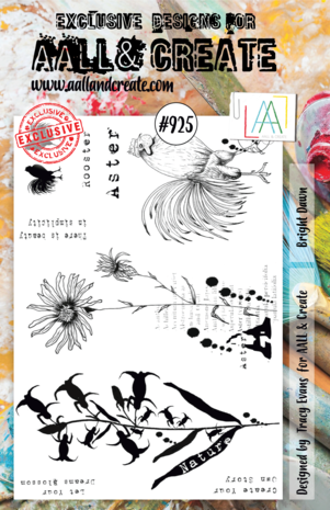 AALL and Create Clear Stamp Set A5 Bright Dawn (AALL-TP-925) AALL and Create Clear Stamp Set A5 Bright Dawn (AALL-TP-925)