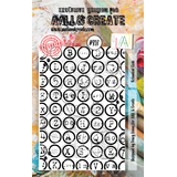 AALL and Create Clear Stamp Set A7 Botanical Code (AALL-TP-927)