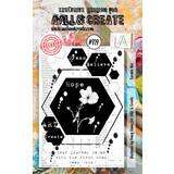AALL and Create Clear Stamp Set A7 Garden Hex (AALL-TP-929)*