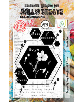 AALL and Create Clear Stamp Set A7 Garden Hex (AALL-TP-929)* AALL and Create Clear Stamp Set A7 Garden Hex (AALL-TP-929)*