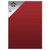 Paper Favourites Mirror Card Matte A4 Scarlet Organza (PFSS003)