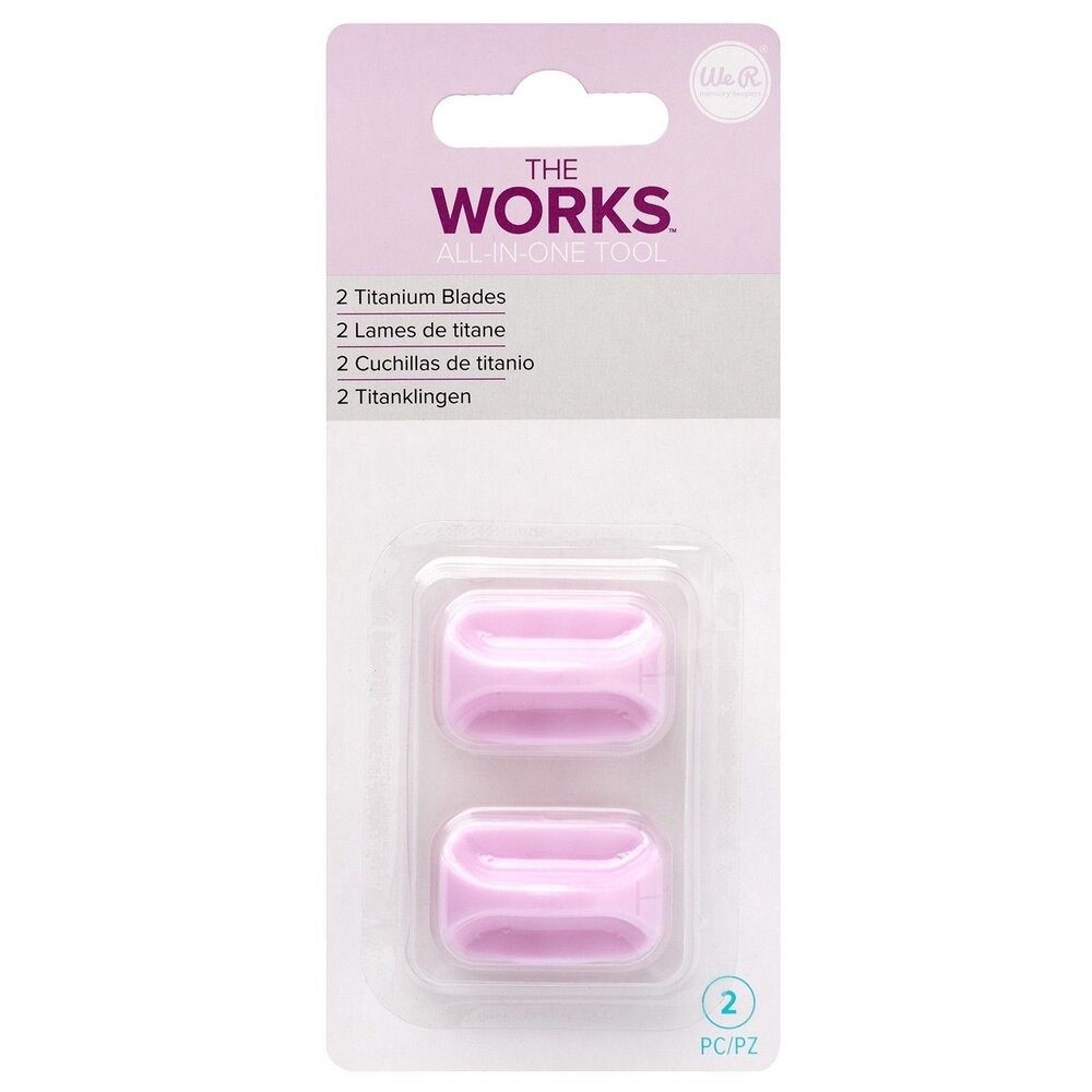 We R Memory Keepers The Works All-in-One Replacement Blades Lilac (60000940) We R Memory Keepers The Works All-in-One Replacement Blades Lilac (60000940)