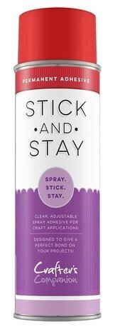 Crafter's Companion Stick & Spray Temporary Repositional Adhesive (STK-SPR) - Copy Crafter's Companion Stick & Spray Temporary Repositional Adhesive (STK-SPR) - Copy