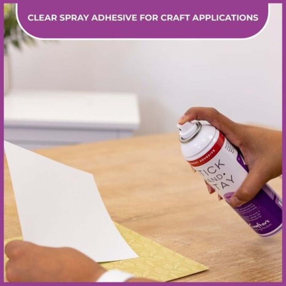 Crafter's Companion Stick & Spray Temporary Repositional Adhesive (STK-SPR) - Copy Crafter's Companion Stick & Spray Temporary Repositional Adhesive (STK-SPR) - Copy